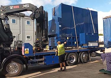 Compact & Bale have installed a new Durapac waste compactor for a state-of-the-art food production factory in Kent