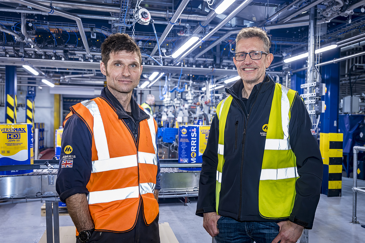 Guy Martin revisits Morris Lubricants’ factory for new video series